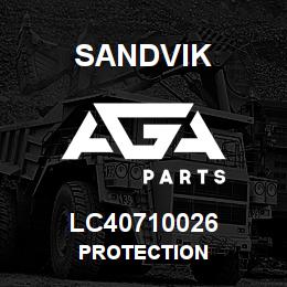LC40710026 Sandvik PROTECTION | AGA Parts