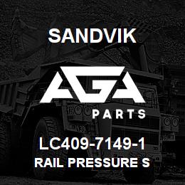 LC409-7149-1 Sandvik RAIL PRESSURE S | AGA Parts