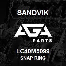 LC40M5099 Sandvik SNAP RING | AGA Parts