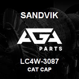 LC4W-3087 Sandvik CAT CAP | AGA Parts