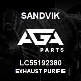 LC55192380 Sandvik EXHAUST PURIFIE | AGA Parts