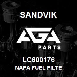 LC600176 Sandvik NAPA FUEL FILTE | AGA Parts