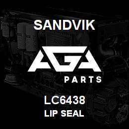 LC6438 Sandvik LIP SEAL | AGA Parts