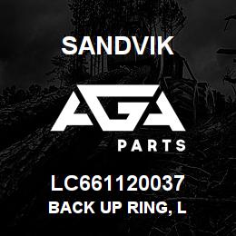LC661120037 Sandvik BACK UP RING, L | AGA Parts