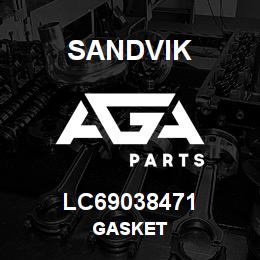 LC69038471 Sandvik GASKET | AGA Parts