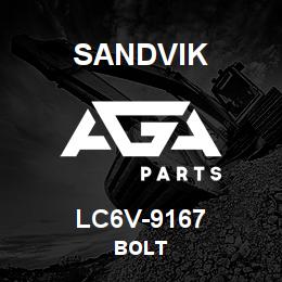 LC6V-9167 Sandvik BOLT | AGA Parts