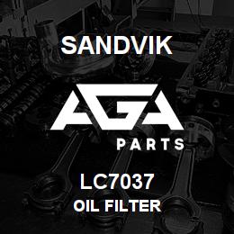 LC7037 Sandvik OIL FILTER | AGA Parts