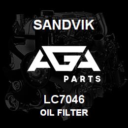 LC7046 Sandvik OIL FILTER | AGA Parts