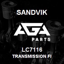 LC7116 Sandvik TRANSMISSION FI | AGA Parts