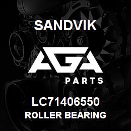LC71406550 Sandvik ROLLER BEARING | AGA Parts
