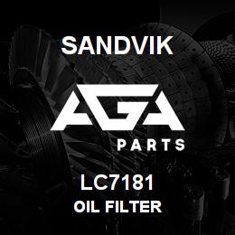 LC7181 Sandvik OIL FILTER | AGA Parts