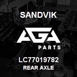 LC77019782 Sandvik REAR AXLE | AGA Parts