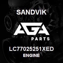 LC77025251XED Sandvik ENGINE | AGA Parts