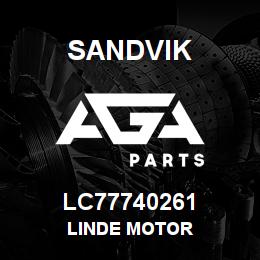 LC77740261 Sandvik LINDE MOTOR | AGA Parts
