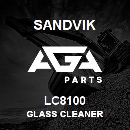 LC8100 Sandvik GLASS CLEANER | AGA Parts