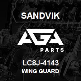 LC8J-4143 Sandvik WING GUARD | AGA Parts