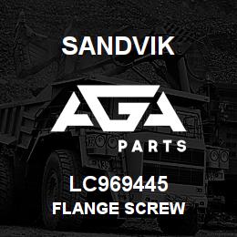 LC969445 Sandvik FLANGE SCREW | AGA Parts