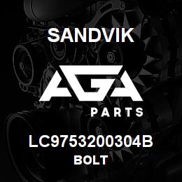 LC9753200304B Sandvik BOLT | AGA Parts