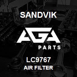 LC9767 Sandvik AIR FILTER | AGA Parts