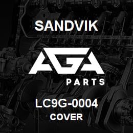 LC9G-0004 Sandvik COVER | AGA Parts