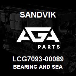 LCG7093-00089 Sandvik BEARING AND SEA | AGA Parts