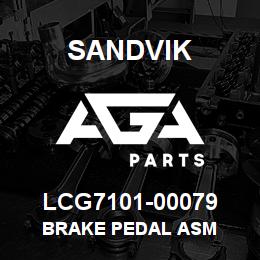LCG7101-00079 Sandvik BRAKE PEDAL ASM | AGA Parts