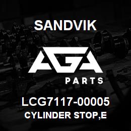 LCG7117-00005 Sandvik CYLINDER STOP,E | AGA Parts