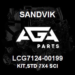LCG7124-00199 Sandvik KIT,STD 7X4 SCI | AGA Parts
