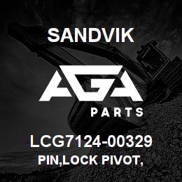 LCG7124-00329 Sandvik PIN,LOCK PIVOT, | AGA Parts