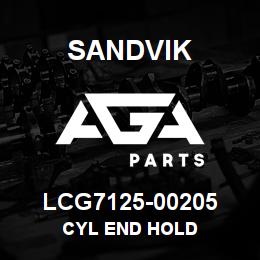 LCG7125-00205 Sandvik CYL END HOLD | AGA Parts