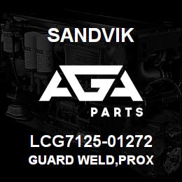 LCG7125-01272 Sandvik GUARD WELD,PROX | AGA Parts