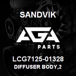LCG7125-01328 Sandvik DIFFUSER BODY,2 | AGA Parts