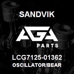 LCG7125-01362 Sandvik OSCILLATOR/BEAR | AGA Parts