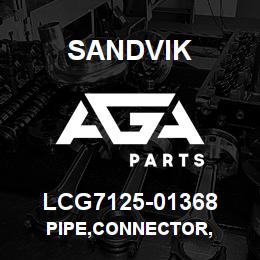 LCG7125-01368 Sandvik PIPE,CONNECTOR, | AGA Parts