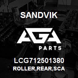 LCG712501380 Sandvik ROLLER,REAR,SCA | AGA Parts