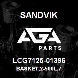 LCG7125-01396 Sandvik BASKET,2-500L,7 | AGA Parts
