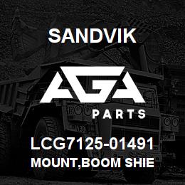 LCG7125-01491 Sandvik MOUNT,BOOM SHIE | AGA Parts
