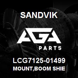 LCG7125-01499 Sandvik MOUNT,BOOM SHIE | AGA Parts