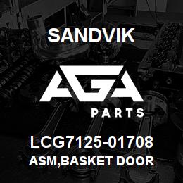 LCG7125-01708 Sandvik ASM,BASKET DOOR | AGA Parts