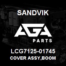 LCG7125-01745 Sandvik COVER ASSY,BOOM | AGA Parts