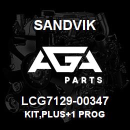 LCG7129-00347 Sandvik KIT,PLUS+1 PROG | AGA Parts