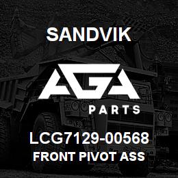 LCG7129-00568 Sandvik FRONT PIVOT ASS | AGA Parts