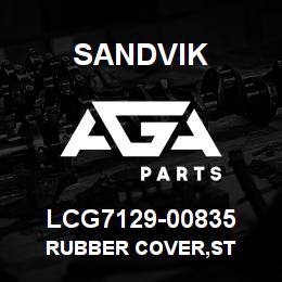 LCG7129-00835 Sandvik RUBBER COVER,ST | AGA Parts