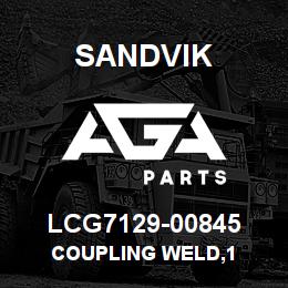 LCG7129-00845 Sandvik COUPLING WELD,1 | AGA Parts