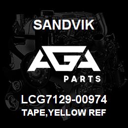 LCG7129-00974 Sandvik TAPE,YELLOW REF | AGA Parts