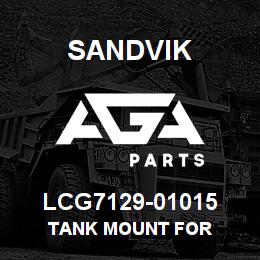 LCG7129-01015 Sandvik TANK MOUNT FOR | AGA Parts