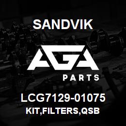 LCG7129-01075 Sandvik KIT,FILTERS,QSB | AGA Parts