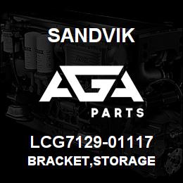 LCG7129-01117 Sandvik BRACKET,STORAGE | AGA Parts