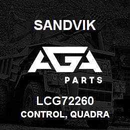 LCG72260 Sandvik CONTROL, QUADRA | AGA Parts