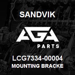 LCG7334-00004 Sandvik MOUNTING BRACKE | AGA Parts